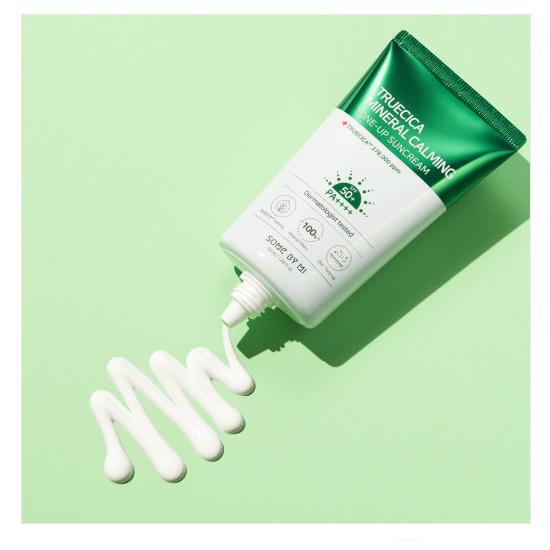 SOMEBYMI - Truecica Mineral Calming Tone Up Suncream SPF50+ 50ml