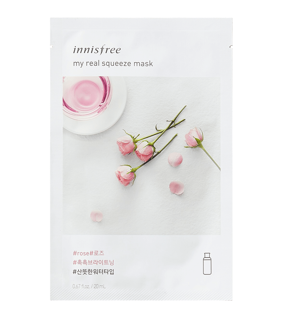 innisfree - My Real Squeeze Mask EX #Rose 1pc