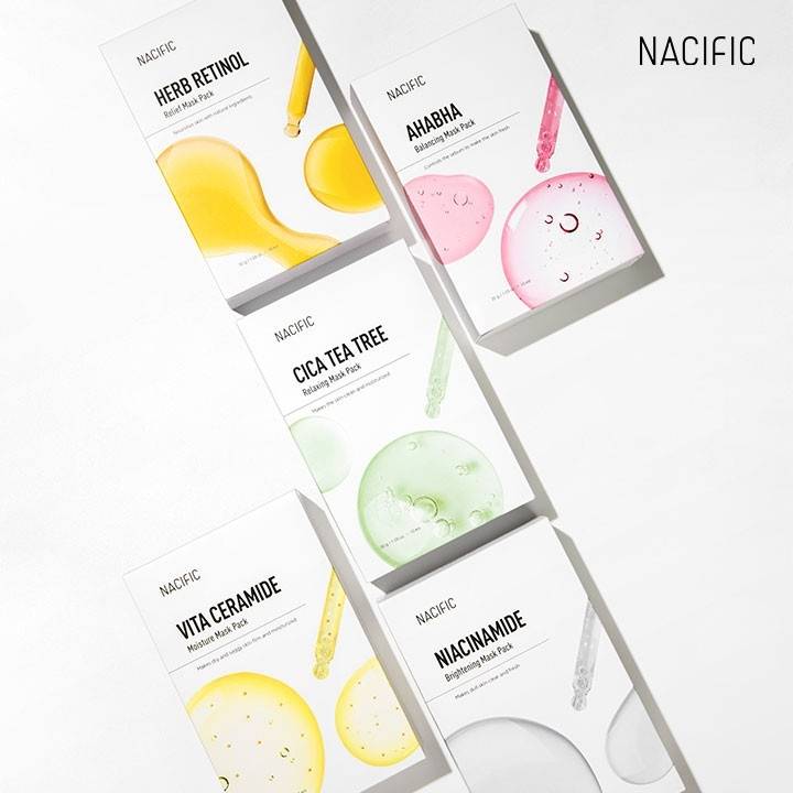 NACIFIC - Herb Retinol Relief Mask Pack 10pc