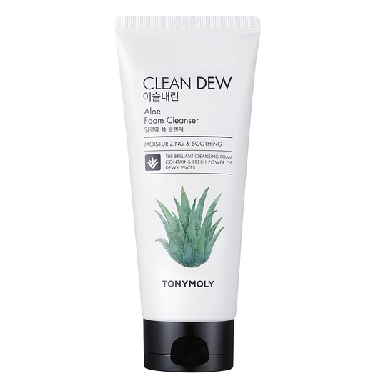 TONYMOLY - Clean Dew Aloe Foam Cleanser 180mL